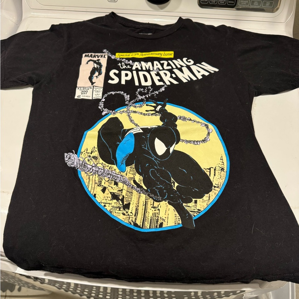 Marvel Black and Blue Spider-Man Tee